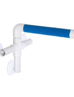 TIAKI Vogelsitzstange für Fenster & Dusche - Ø 2,5 x L 22 cm