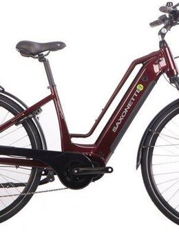 SAXONETTE E-Bike Trekkingrad Quantum Sport, 10 Gang Shimano, Kettenschaltung, Mittelmotor, 540 Wh, Pedelec, Elektrofahrrad für Damen u. Herren