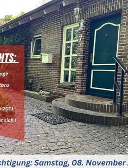 TOP ! Wohnen am Waldrand, mitten in Jaderberg - Einfamilienhaus mit Charme ! - Jade