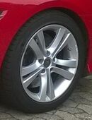 Winterräder für Mercedes auf 17" Alu in 64283