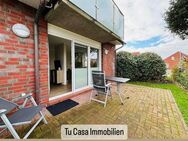 NORDDEICH - Zwei Raum Wohnung mit Terrasse + PKW Stellplatz - Norden