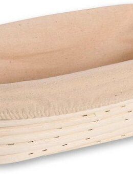 KESPER® Brotkorb Gärkörbchen, Baumwolle, Rattan, (1-tlg), oval