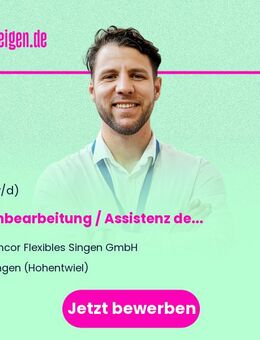 Sachbearbeitung / Assistenz des Gesamtproduktionsleiters der Walzerei - Singen (Hohentwiel)