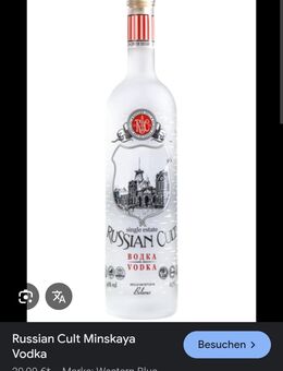 Russian Cult (original russischer Premium Vodka) - Troisdorf