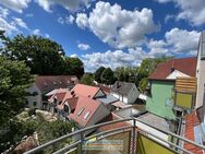 Single oder Paar! Bahnhofstraße, 2-Zimmer-Galeriewohnung im DG mit Tiefgaragenstellplatz - Schrobenhausen
