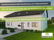 Neubau Mehrparteienhaus mit 4 WE - Platz für die ganze Familie oder als lukratives Anlageobjekt! - Nidda