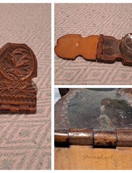 Handgeschnitzter Taschenuhrständer - Berlin