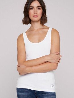 SOCCX Tanktop mit Elasthan-Anteil