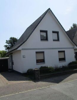 Nordseeheilbad Cuxhaven: Stadtteil Altenbruch Einfamilienhaus mit Garage sowie Wintergarten sowie Werkstatt & Gewächshaus - Cuxhaven