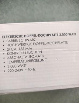 2er Herdkochplatten , Schâfer, neu - Köln