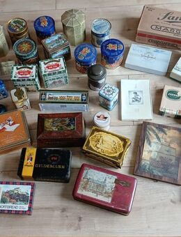 Blechdosen & Verpackungen... Viele Raritäten dabei! ... NUR ABHOLUNG! - Willich Zentrum