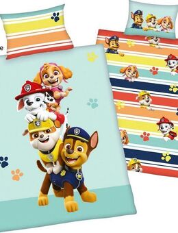 PAW PATROL Babybettwäsche Paw Patrol, Renforcé, mit liebevollem Motiv