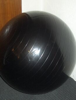 Gymnastikball schwarz c.a. 60 cm Designklassiker Sitzball - Oberhaching