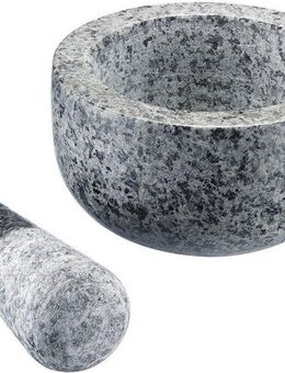 WESTMARK Mörser, (Set, 2-tlg), Natur-Granit