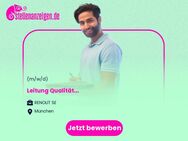 Leitung (m/w/d) Qualität - München