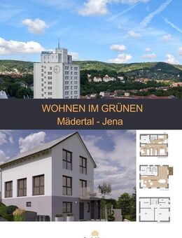 Wohnen im Grünen! Baugrundstück im schönen Mädertal in Jena inkl. Ein- Zweifamiliehaus, Baugenehmigung liegt vor! - Jena