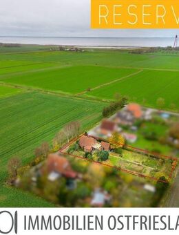 Einen Steinwurf vom Deich: Teilmodernisiertes Einfamilienhaus mit Nebengebäude auf weitläufigem Grundstück - Krummhörn
