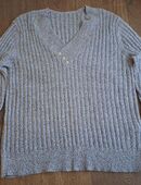 Pullover in grau für Damen Gr.42 von Bader in 53639