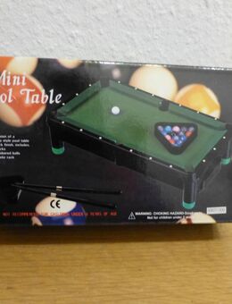 Mini Pool Table. kleines Billardspiel, neu, ovp - Bielefeld Brackwede