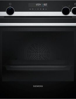 SIEMENS Pyrolyse Backofen iQ500 HR578GFS7F, mit Teleskopauszug nachrüstbar, Pyrolyse-Selbstreinigung