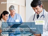 Zahnmedizinische Fachangestellte (m/w/d) im Bereich Assistenz und Rezeption - Esslingen (Neckar)