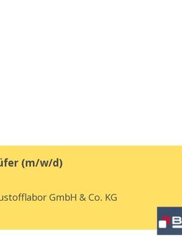 Baustoffprüfer (m/w/d) - Berlin