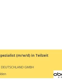 Hardware-Spezialist (M/W/D) in Teilzeit - Kiefersfelden