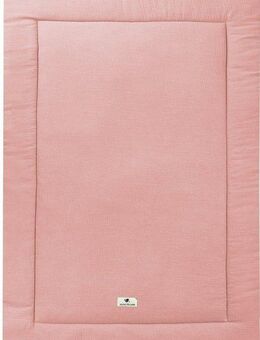 Krabbeldecke Musselin, dusty rose, Julius Zöllner, Made in Germany