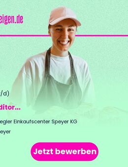 Konditor (m/w/d) - Speyer