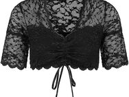 Nina Von C. Dirndlbluse mit Spitzendetails und vorn mit Schnürung