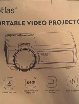 Beamer/Projektor von Staratlas L36P für Filme und TV - NEU - Mainz