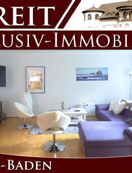 Helle 3,5-4,5-Zimmer-Eigentumswohnung mit Balkon und Garagenstellplatz - Baden-Baden