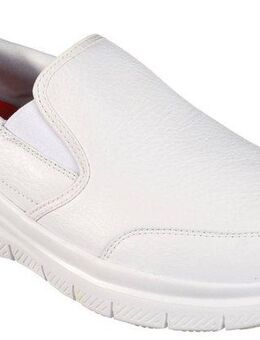 Skechers FLEX ADVANTAGE SR Berufsschuh Slipper für Gastronomie, Pflege, Krankenhaus mit Stretcheinsatz
