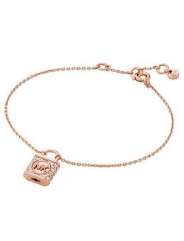 MICHAEL KORS Armband Schmuck Geschenk Silber 925 Armschmuck PREMIUM Schloss, mit Zirkonia (synth)