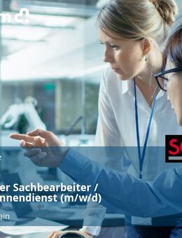Technischer Sachbearbeiter / Vertriebsinnendienst (m/w/d) - Lohr (Main)