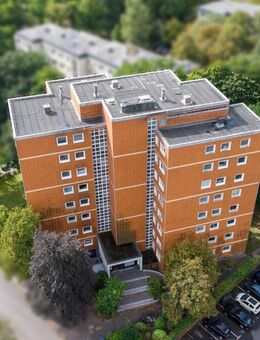 Ruhige 1-Zi-Whg mit Süd-West-Balkon, Abstellraum, Aufzug & Stellplatz: ideal für Anleger und Singles - Pinneberg