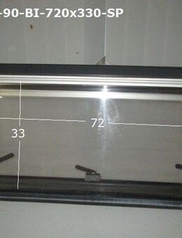 Hobby Wohnwagenfenster 72 x 33 gebr. (Fliegengitterrahmen) Sonder - Schotten Zentrum