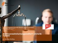 Rechtsanwaltsfachangestellte*r (m/w/d) Teilzeit - Dessau-Roßlau