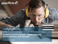 Produktionsmitarbeiter / Helfer (w/m/d) für Produktion und Versand - Rockenhausen