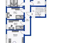 Sofort bezugsfrei 4-Zimmerwohnung mit zusätzlichen Dachstudio und Wintergarten - Schweinfurt