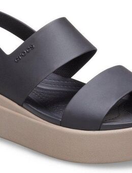 Crocs Brooklyn Low Wedge Keilsandalette, Sommerschuh, Sandale, Keilabsatz, mit modischer Plateausohle