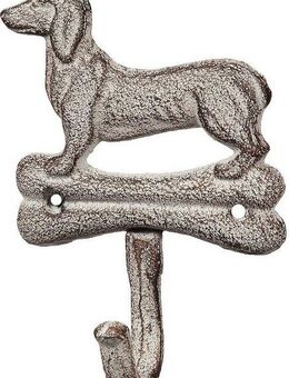 Ambiente Haus Wandhaken Haken aus Gusseisen - Hund, (1-St)