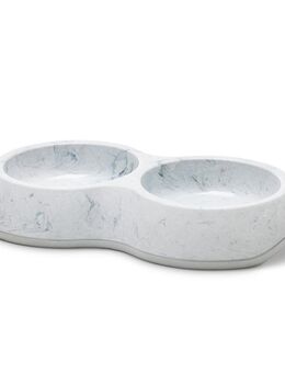 Savic Futternapf Delice Double Marble - 2 x 200 ml, Ø 10,5 cm