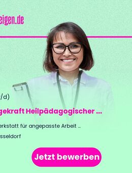 Pflegekraft Heilpädagogischer Arbeitsbereich - Düsseldorf