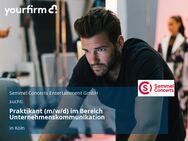 Praktikant (m/w/d) im Bereich Unternehmenskommunikation - Köln