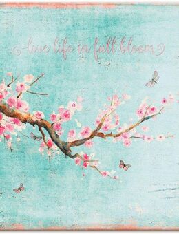 Artland Wandbild Kirschblüte, Blumen (1 St), als Alubild, Outdoorbild, Leinwandbild, Poster, Wandaufkleber