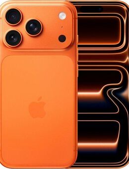 Apple iPhone 17 Pro Smartphone (15,9 cm/6,3 Zoll, 512 GB Speicherplatz, 48 MP Kamera)