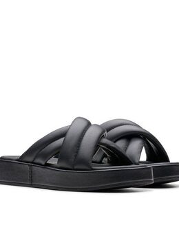 Clarks Alda Glide Hausschuh, Slides, Schlappen mit gepolsterter Bandage