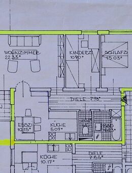 3 Zi WHg mit 79 Qm im EG mit großen Balkon - Abensberg
