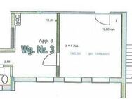 Helles, kleines Studio mit 1-Zimmer auf 36,59 m², kleine Küche und Bad mit Dusche in sehr ruhiger Lage in der Elchstraße in Weiden zu vermieten - Weiden (Oberpfalz)